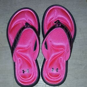 Under Armour Pink and Black Footwear